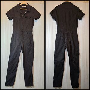 Billy T Jumpsuit Utility Jumper Noir Black No Belt Small
